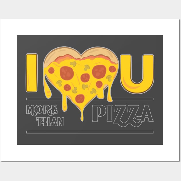 Pizza Love Wall Art by moose_cooletti